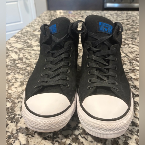 Converse Other - Men's Converse Black and White High Top Sneakers